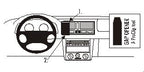 Brodit ProClip 852526 - Volkswagen Golf IV 1998-2004