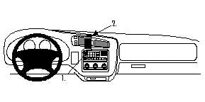 Brodit ProClip 852534 - Chevrolet Blazer S10 1998-2005