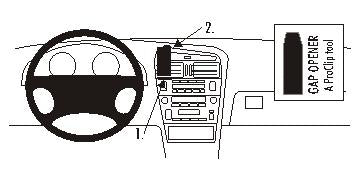 Brodit ProClip 852540 - Lexus GS Series 1998-2005
