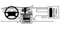 Proclip Daewoo Leganca 97-04 Center mount