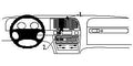 Proclip Citroen Xantia II 98-04 Center mount