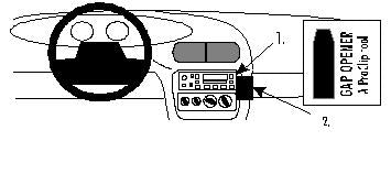 Brodit ProClip 852619 - Chrysler Stratus 1995-2000