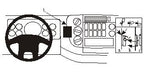 Brodit Proclip 852686 t.b.v. - Mercedes Benz Atego - 1998-2007 - Brodit Center mount
