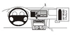 Brodit Proclip 852692 t.b.v. - Volkswagen Bora - 1999-2005 - Brodit Center mount