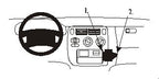 Brodit Proclip 852698 t.b.v. - Honda Logo - Honda HR-V - 1999-2007 - Brodit Angled mount
