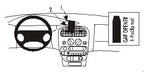 Brodit Proclip 852704 t.b.v. - Chrysler Neon - 2000-2002 - Brodit Center mount