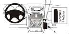 Brodit Proclip 852712 t.b.v. - Mitsubishi Carisma - 1999-2005 - Brodit Angled mount
