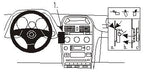 Brodit Proclip 852715 t.b.v. - Lexus IS Series - 2001-2005 - Brodit Center mount