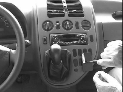 Brodit Proclip 852729 t.b.v. - Mercedes Benz Vito - Mercedes Benz V-Class - 1999-2003 - Brodit Angled mount