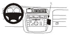 Brodit Proclip 852756 t.b.v. - Opel Omega - 2000-2005 - Brodit Angled mount