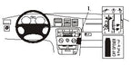 Brodit Proclip 852757 t.b.v. - Opel Vectra B - 1996-2001 - Brodit Angled mount