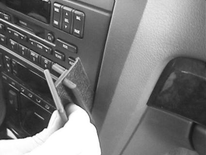 Brodit Proclip 852774 t.b.v. - Ford Thunderbird - Lincoln LS - 2000-2006 - Brodit Angled mount