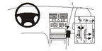 Brodit Proclip 852786 t.b.v. - Mercedes Benz C-Class (180-320) - 1993-1999 - Brodit Angled mount