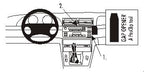 Brodit Proclip 852805 t.b.v. - BMW Compact - BMW 3-series M3 E46 - 1998-2007 - Brodit Angled mount
