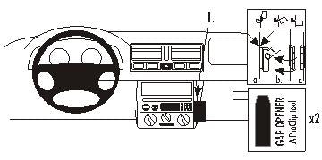 Brodit ProClip 852808 - Volkswagen Bora 1998-2005