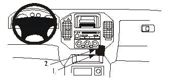 Brodit ProClip 852816 - Mitsubishi Pajero 2000-2006