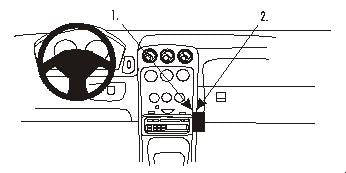 Brodit ProClip 852821 - Alfa Romeo Spider/GTV 1998-2005