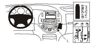 Brodit ProClip 852831 - Toyota Previa 2001-2006