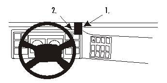 Brodit ProClip 852859 - Volvo FL6 2000-2006