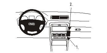 Brodit ProClip 852871 - Audi A4 Avant 2001-2013