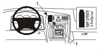 Brodit ProClip 852891 - Toyota 4Runner 1999-2002
