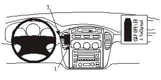 Brodit ProClip 852892 - Toyota Highlander 2001-2007