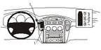 Brodit ProClip 852892 - Toyota Highlander 2001-2007