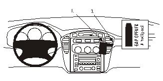 Brodit ProClip 852893 - Toyota Highlander 2001-2007