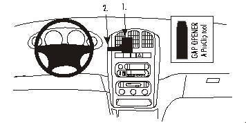 Brodit ProClip 852894 - Chrysler Voyager 2001-2007