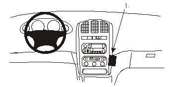 Brodit ProClip 852895 - Chrysler Voyager 2001-2007