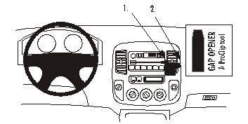Brodit ProClip 852899 - Ford Maverick 2001-2007