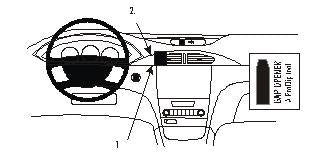 Brodit ProClip 852910 - Renault Laguna 2001-2004