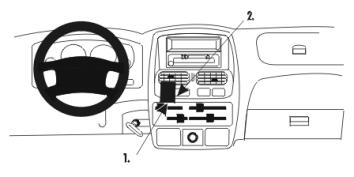 Brodit ProClip 852922 - Nissan King Cab 2000-2006