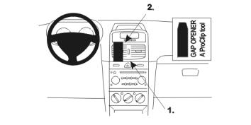 Brodit ProClip 852934 - Renault Clio II 1999-2009