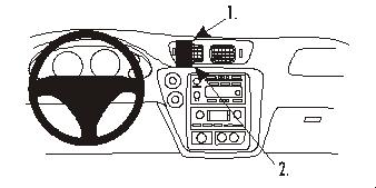 Brodit ProClip 852949 - Chevrolet Trail Blazer 2002-2009