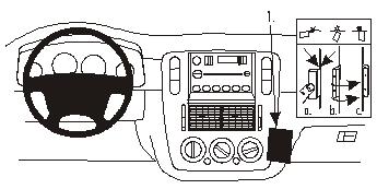 Brodit ProClip 852957 - Ford Explorer 2002-2005