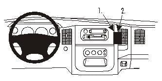 Brodit ProClip 852972 - Dodge Ram Pick Up 1500 2002-2005