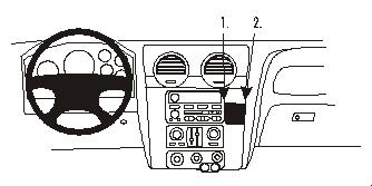 Brodit ProClip 852976 - GMC Envoy 2002-2010