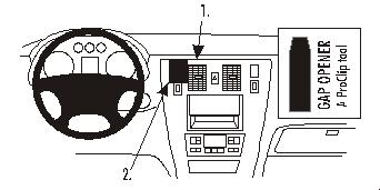 Brodit ProClip 853003 - Hyundai Terracan 2002-2007