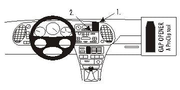 Brodit ProClip 853015 - Saab 9-3 1998-2002