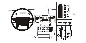 Brodit ProClip 853020 - Toyota Corolla 2002-2007