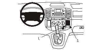 Brodit ProClip 853023 - Toyota Corolla Verso 2002-2003