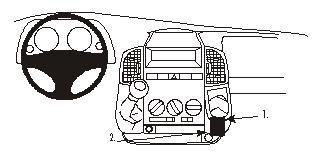 Brodit ProClip 853038 - Citroen Boxer 2002-2006