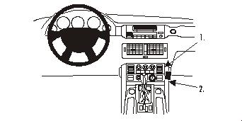 Brodit ProClip 853053 - Land Rover Range Rover 2002-2012