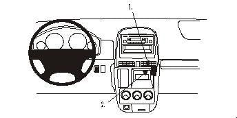 Brodit ProClip 853057 - Honda CR-V 2002-2006