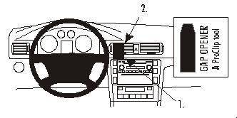 Brodit ProClip 853073 - Skoda Superb 2002-2008