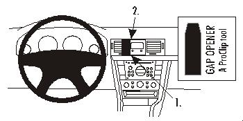 Brodit ProClip 853076 - Opel Signum 2002-2010