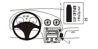 Brodit ProClip 853081 - Seat Cordoba 2002-2009