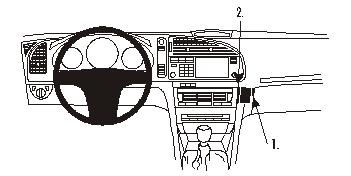 Brodit ProClip 853088 - Saab 9-3 2003-2006