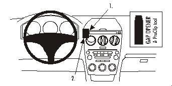 Brodit ProClip 853091 - Mazda 6 2002-2007